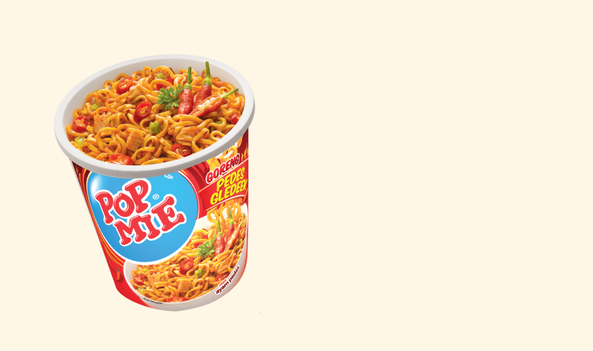Pop Mie Goreng Pedas